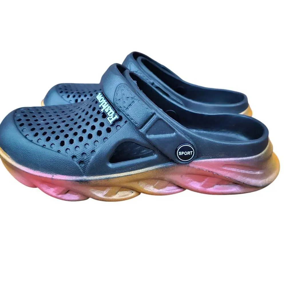 Sport Fashion Clogs Water Scandals Outdoor Slippers Men's Size 9 Waterproof